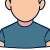 Cyan shirt