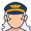 Cap girl white