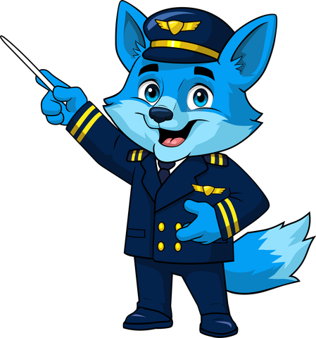 Foxtrot, the FlyQuest mascot